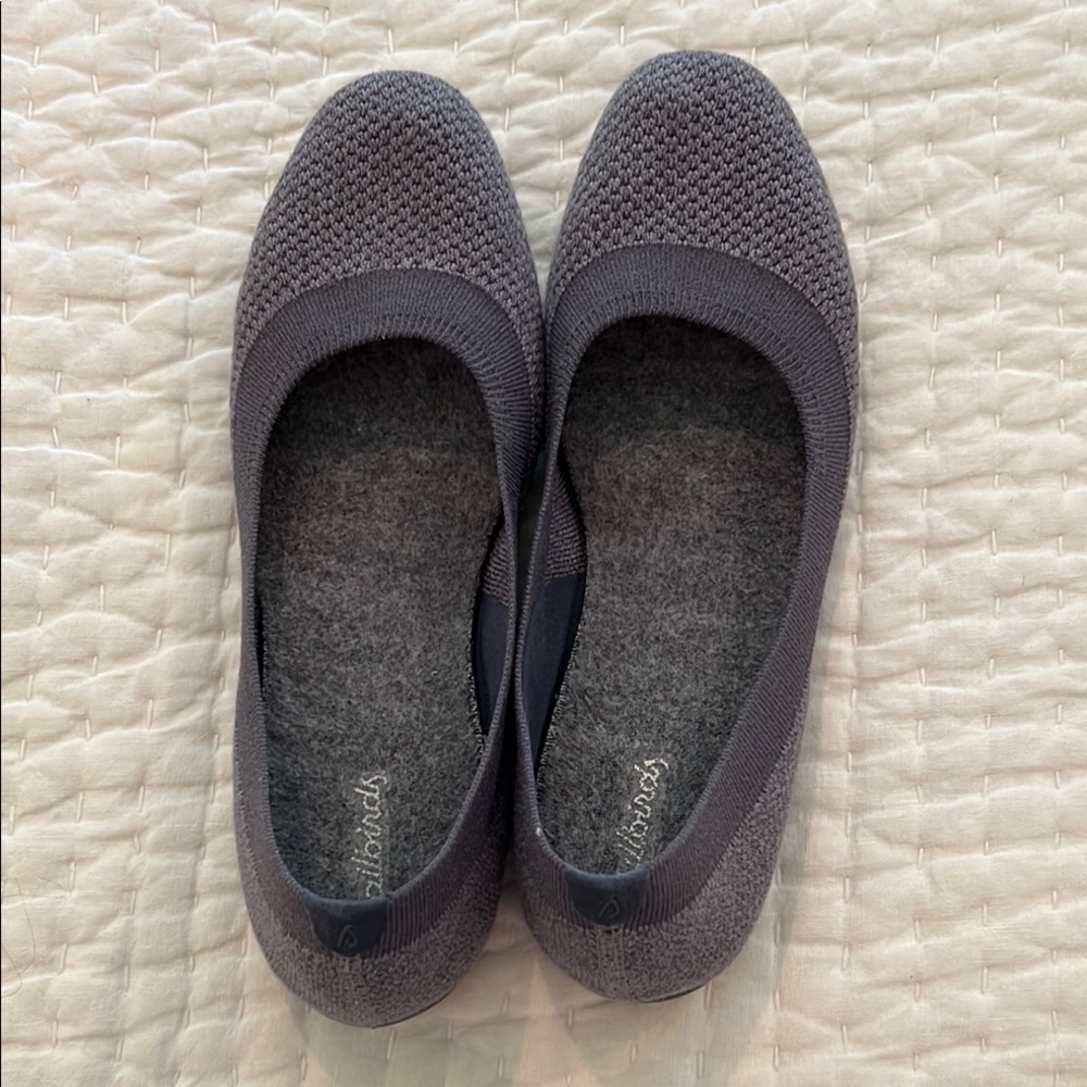 Allbirds Women's Charcoal Knit Flats
